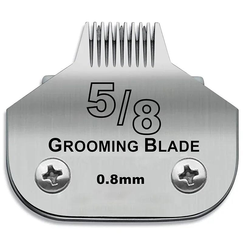 Pet Dog Cat Detachable Ceramic Blade Compatible with Andis,Oster A5 & 76,Wahl KM 10 Series Animals Grooming Clippers