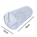Foldable Cat Crinkle Tunnel Toy – Interactive Cat Tent & Rattle Tunnel for Indoor Cats and Small Pets | Fun Hide & Play Toy