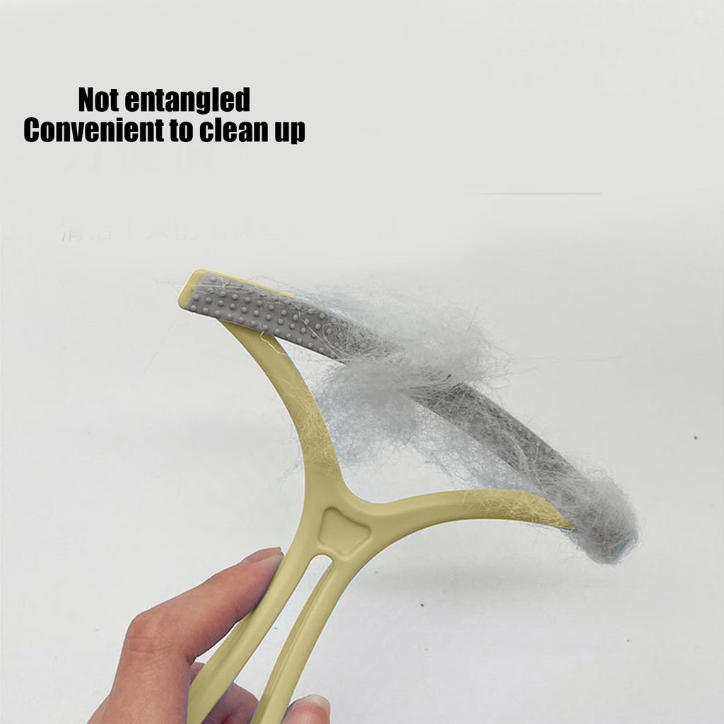 Professional 2-Sided Dematting & Deshedding Comb for Dogs & Cats – Undercoat Rake for Long-Haired Pets