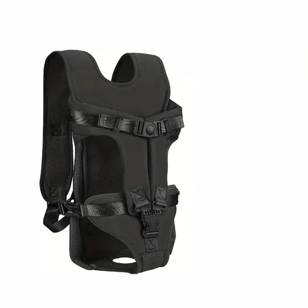 Portable Pet Backpack Carrier – Double Shoulder Travel Backpack for Dogs, Cats & Puppies