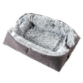 Cozy Calming Dog Bed for Large Dogs & Cats – Self-Warming Anti-Anxiety Pet Bed with Non-Slip Bottom | Machine Washable 24x20 Inch Bed
