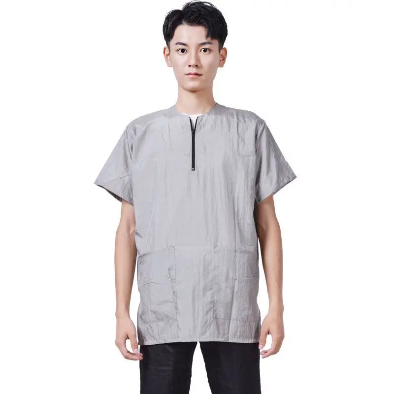 Pet Grooming Working Clothes Breathable Pet Groomer Uniforms anti Hair anti Static Smock