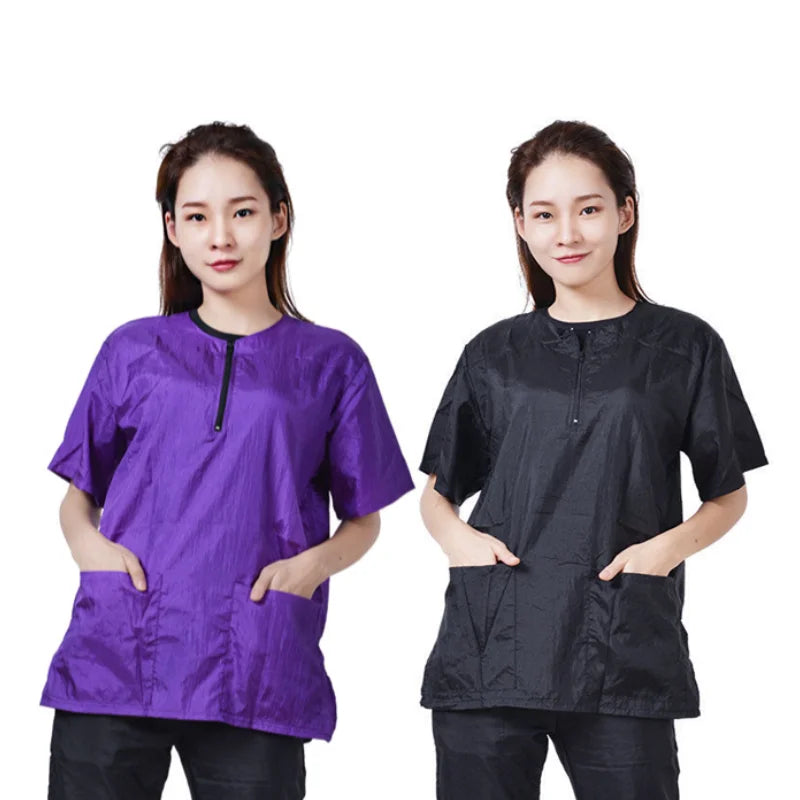 Pet Grooming Working Clothes Breathable Pet Groomer Uniforms anti Hair anti Static Smock