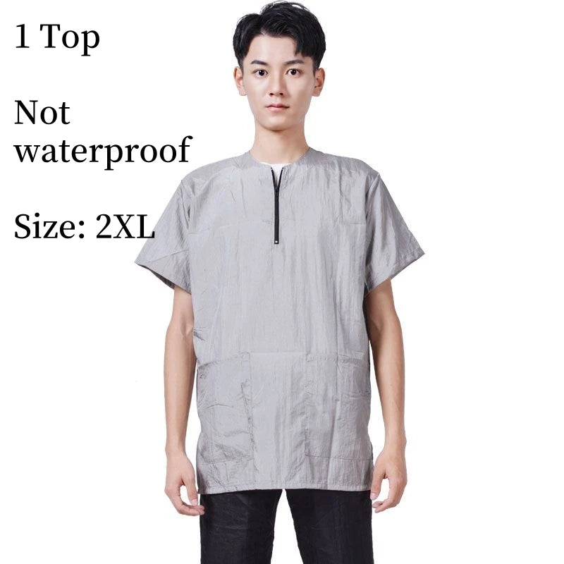 Pet Grooming Working Clothes Breathable Pet Groomer Uniforms anti Hair anti Static Smock