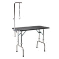 48" Adjustable Height Folding Table with Arm and Clamp