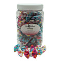 Birthday Star Grooming Bows for Dogs & Cats – Assorted Pet Ribbons in Jar (50-100 Count) 🎉🐾⭐