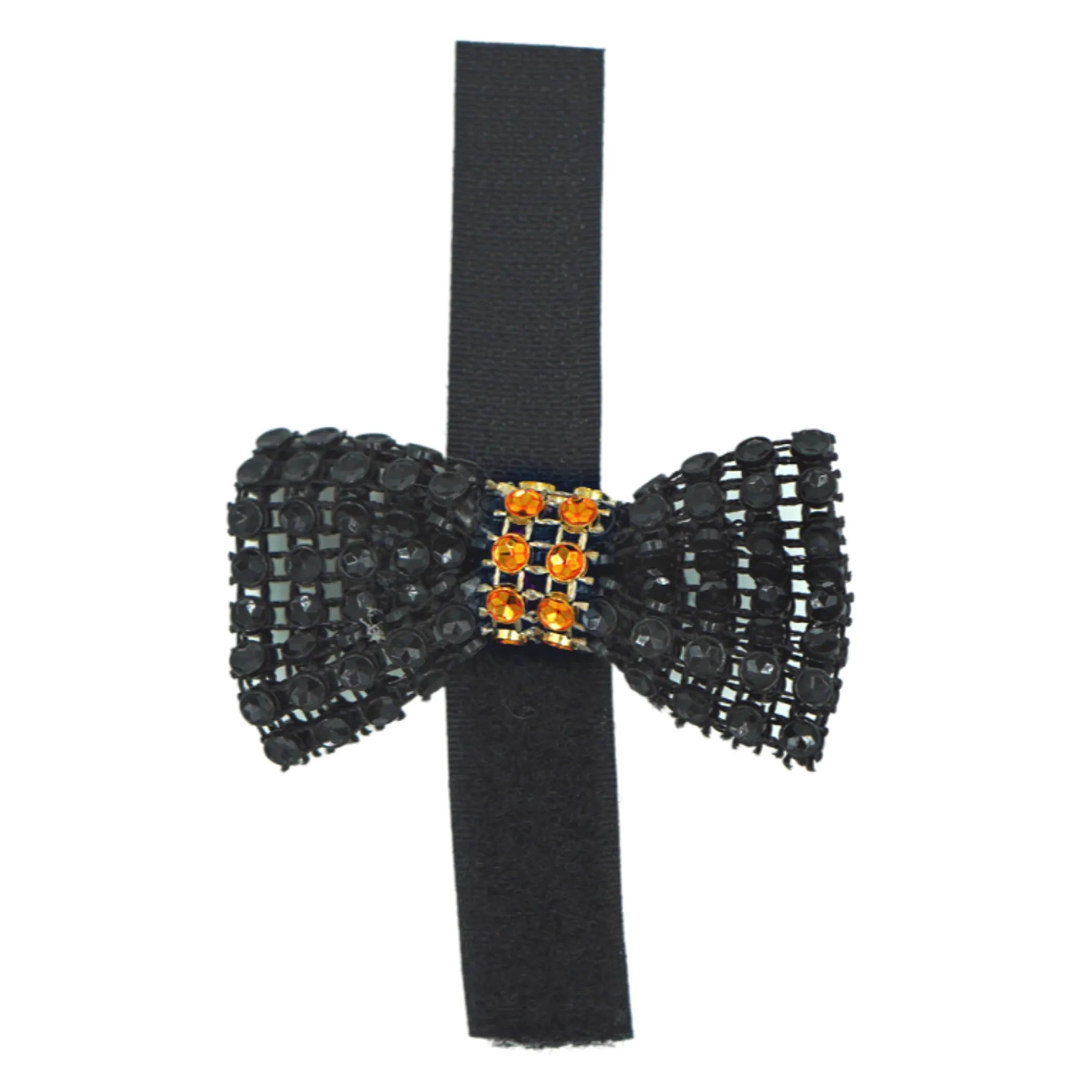 GG109XV | 50-100 Velcro Halloween Dog Cat 1" Bows in Jar|Pets Ribbons