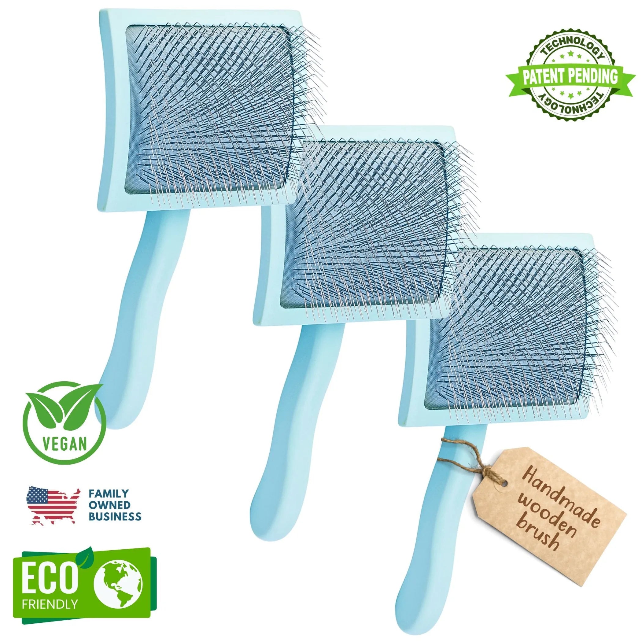 Professional Curved Slicker Brush Large