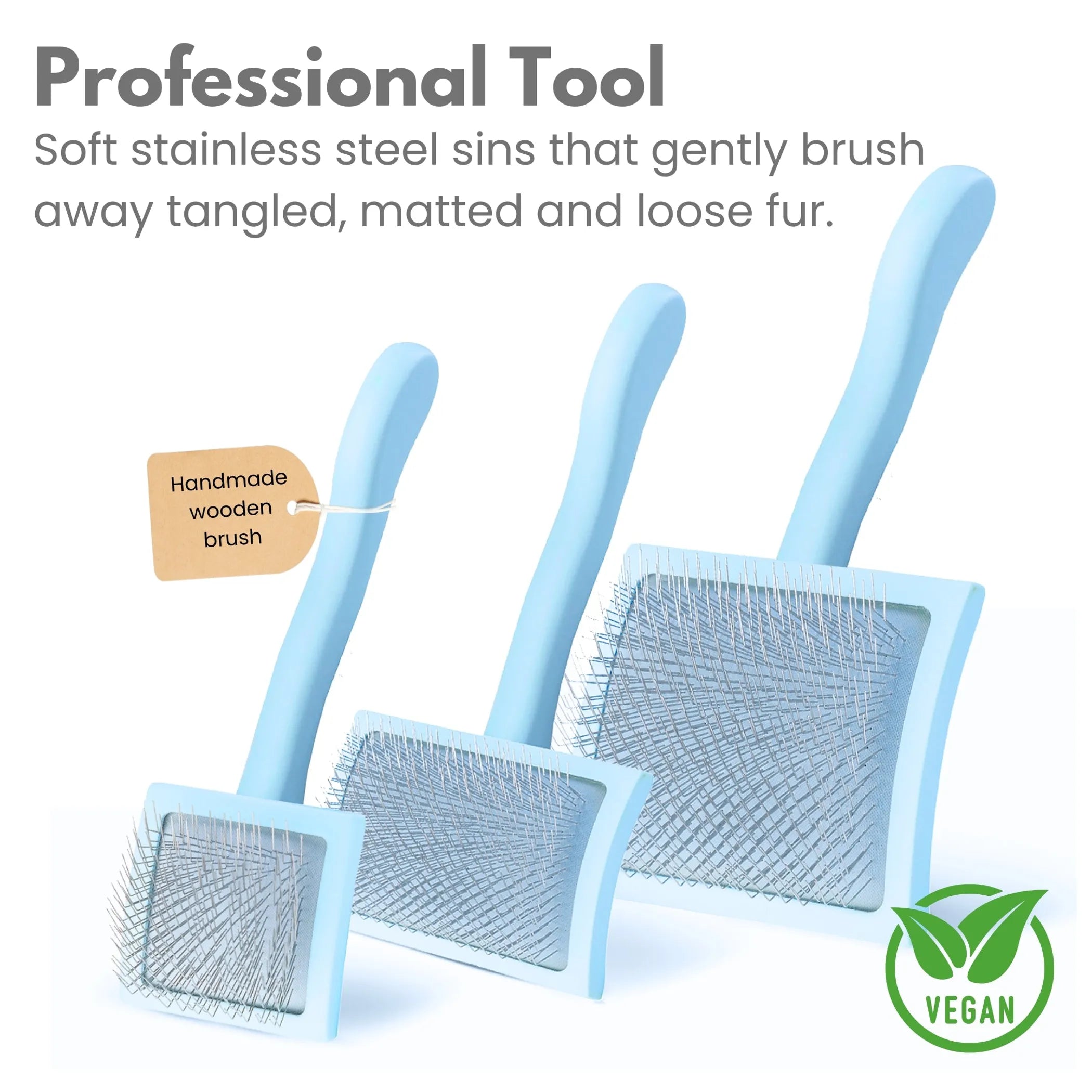 Professional Curved Slicker Brush Large