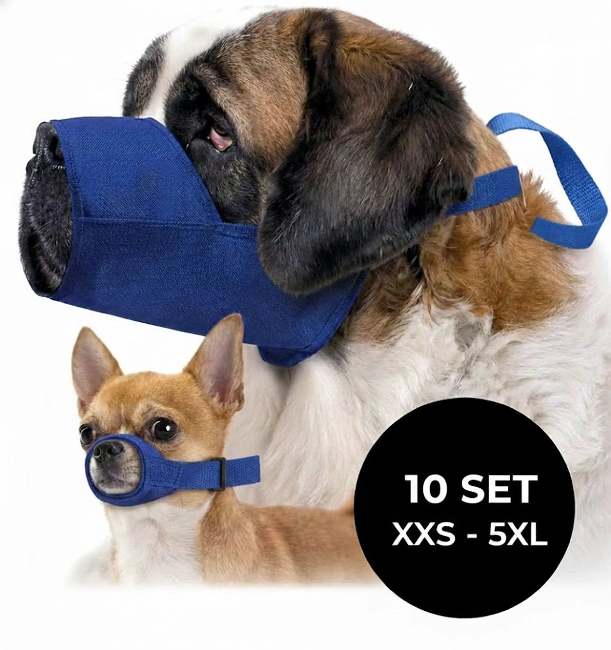 Quick Muzzle for Dogs - 5 Sets