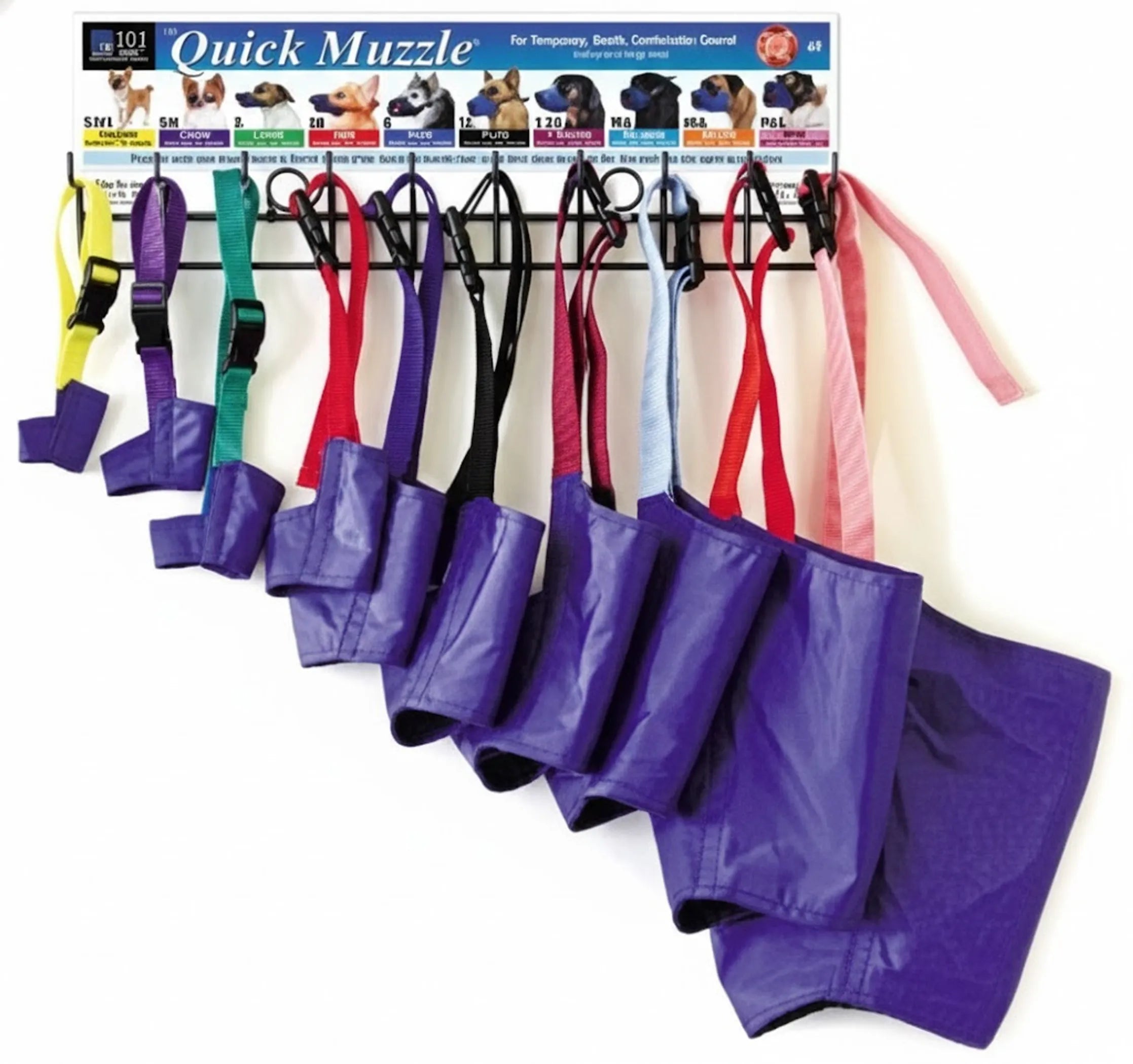 Animal Muzzle Storage Rack