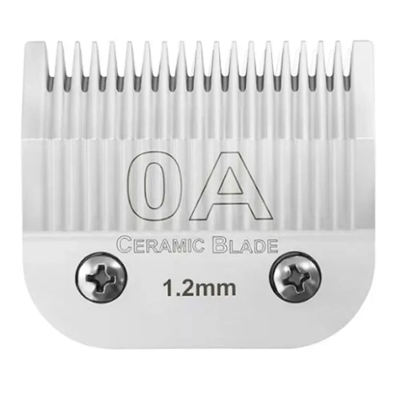 Pet Dog Cat Detachable Ceramic Blade Compatible with Andis,Oster A5 & 76,Wahl KM 10 Series Animals Grooming Clippers