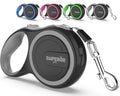 16 Ft Retractable Dog Leash Large Dogs - up to 110Lbs, Large Dog Leash Heavy Duty Dog Leash Retractable 16 Ft - Gray 