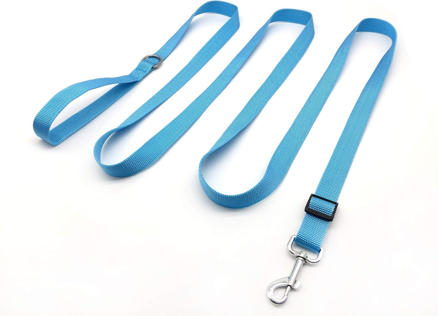 Adjustable Nylon Dog Leash, 6 Foot Long Dog Leashes for Medium Large Dogs