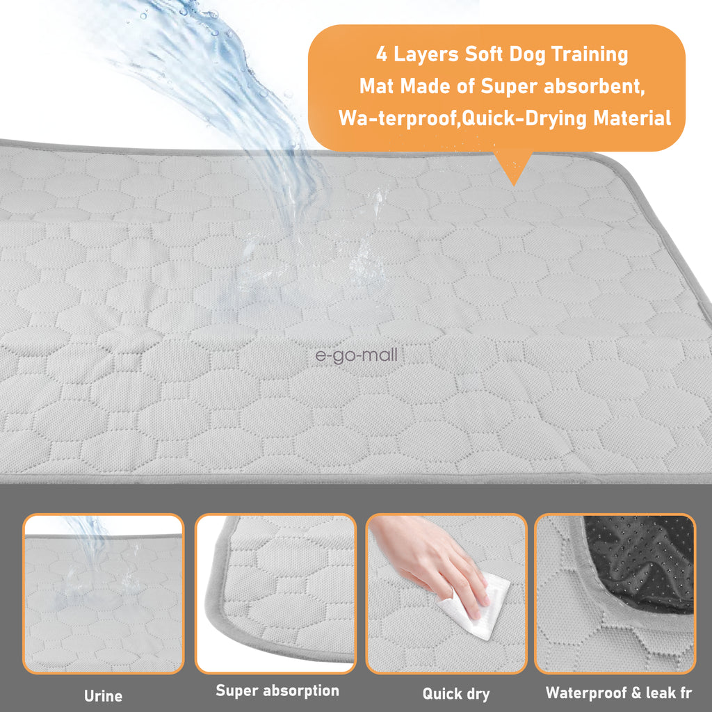 Reusable Washable Pee Pad for Dogs & Cats – Leak-Proof Potty Training Mat
