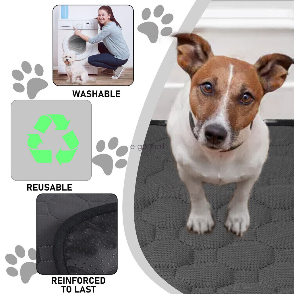 Reusable Washable Pee Pad for Dogs & Cats – Leak-Proof Potty Training Mat