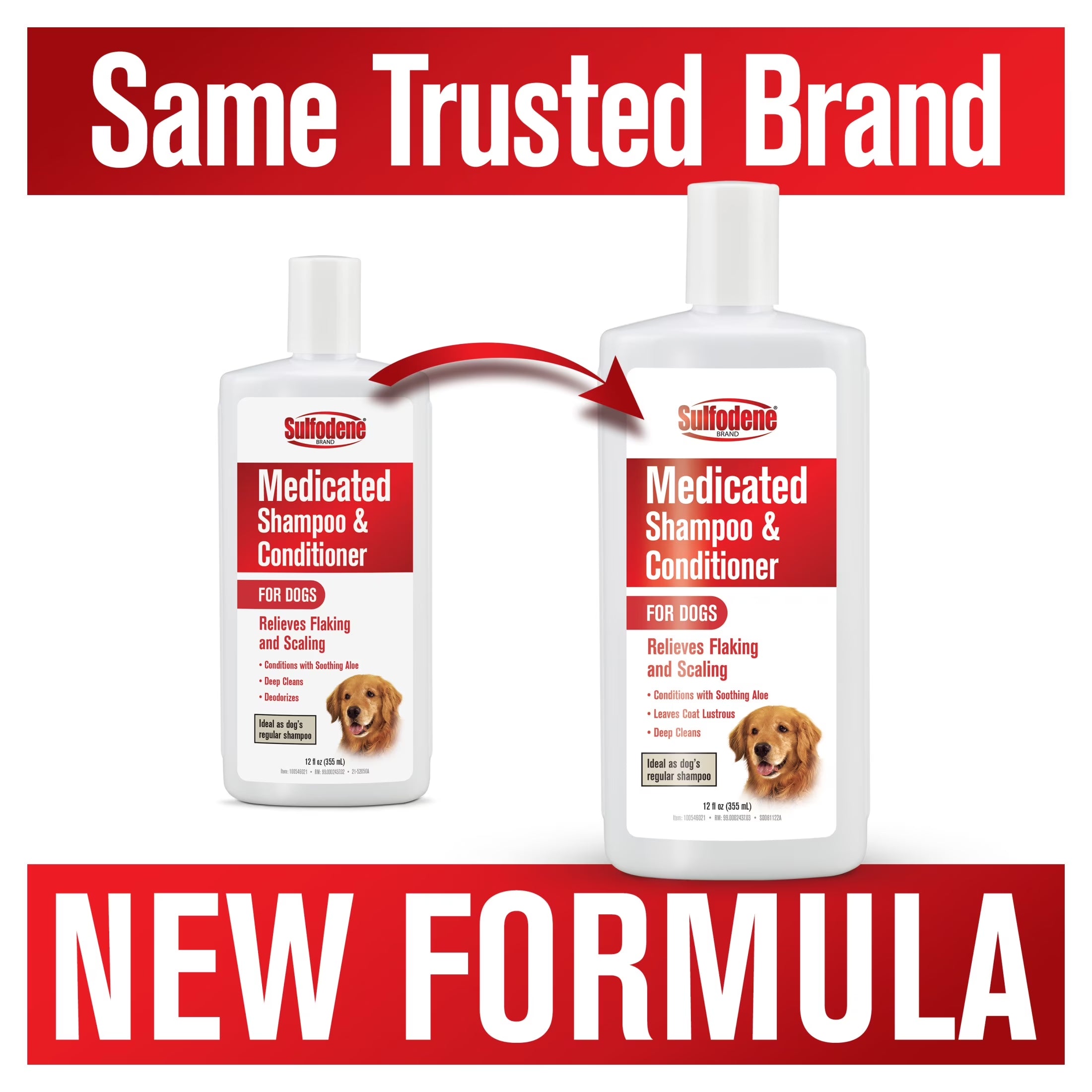 Medicated Shampoo & Conditioner for Dogs 12 Fluid Ounces