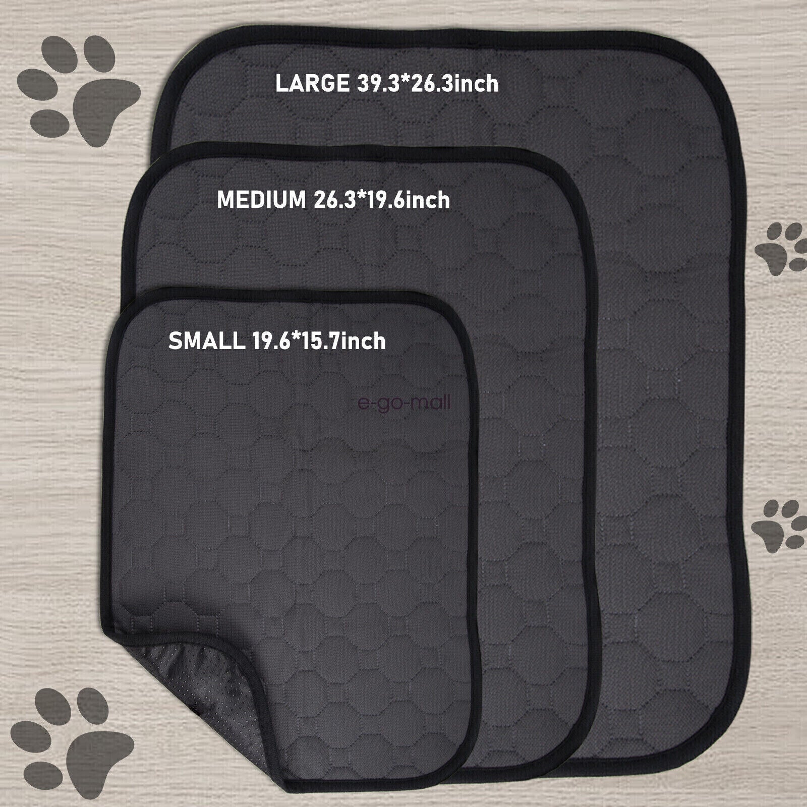 Reusable Washable Pee Pad for Dogs & Cats – Leak-Proof Potty Training Mat
