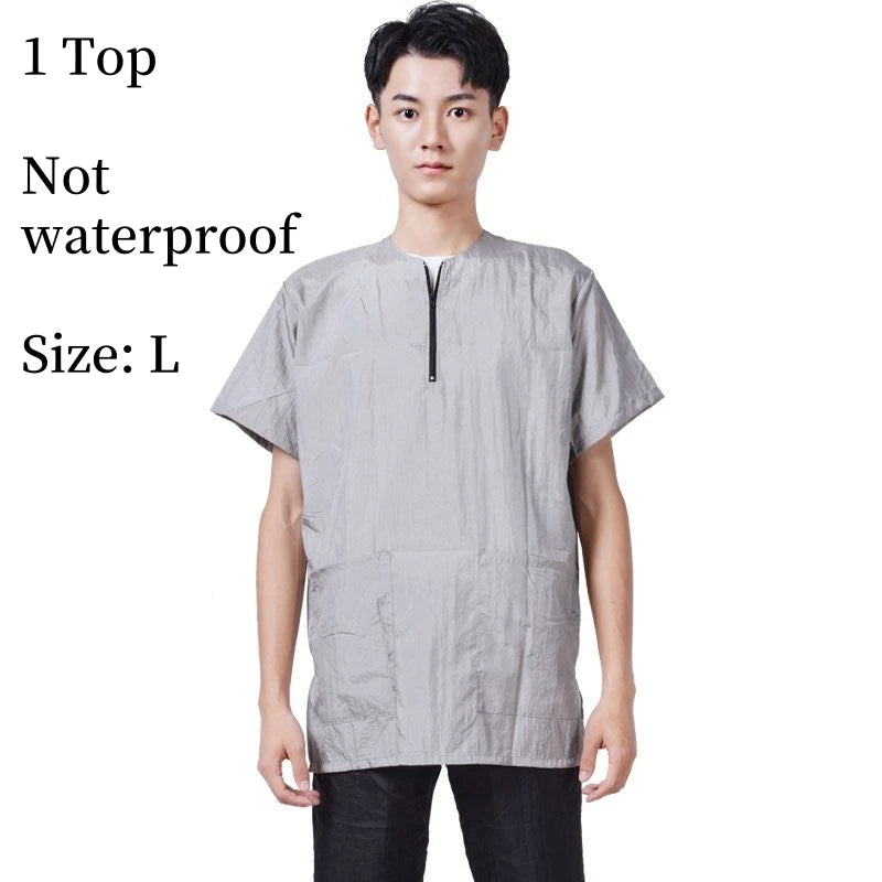 Pet Grooming Working Clothes Breathable Pet Groomer Uniforms anti Hair anti Static Smock