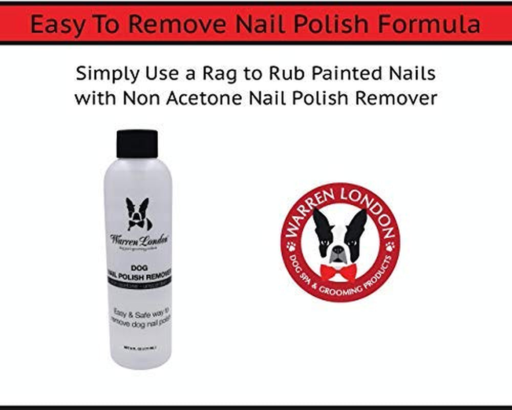 - Dog Nail Polish in a Bottle - for Premium Coverage and Color - All 6 Colors