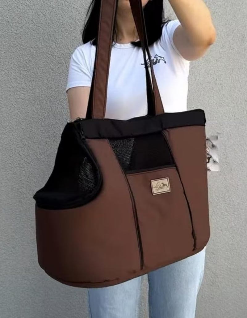 Cozy Pet Carrier Bag– Waterproof,Pet Travel Bag,Handmade Stylish Accessories for Dog Cat,Perfect for Walks & Travel