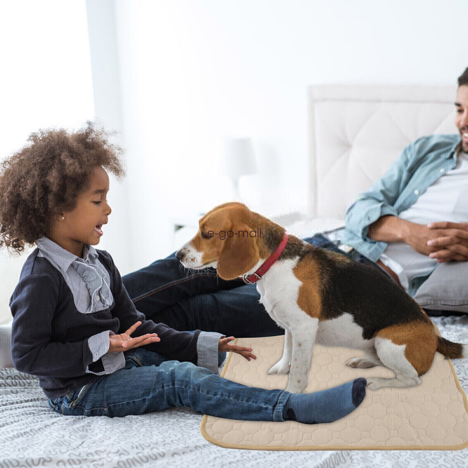 Reusable Washable Pee Pad for Dogs & Cats – Leak-Proof Potty Training Mat