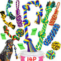 14-Pack XL Dog Chew Toys for Aggressive Chewers – Tough Rope & Teething Toys for Large Dogs | Durable Heavy-Duty Cotton Toy Set