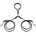 2-in-1 Double Dog Leash Coupler – Tangle-Free Dual Pet Lead with Handle for Two Dogs Small & Medium Dogs
