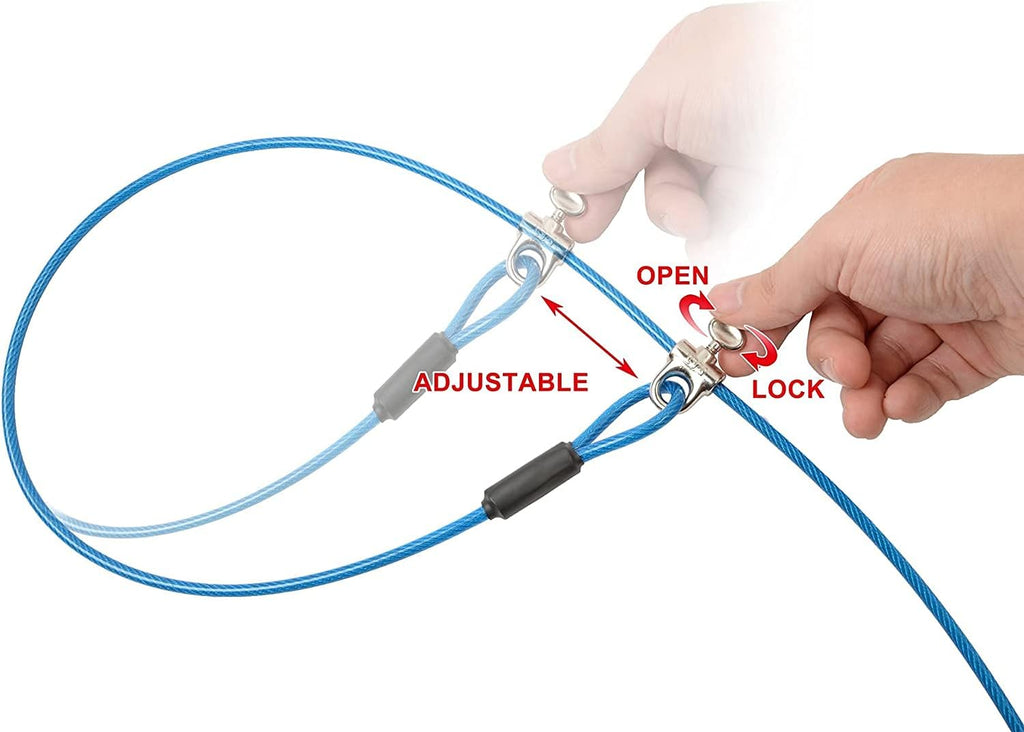 Dog Durable Bathing Grooming Shower Restraint Heavy Duty Bath Tether Leash with Suction Cup Dogs Blue