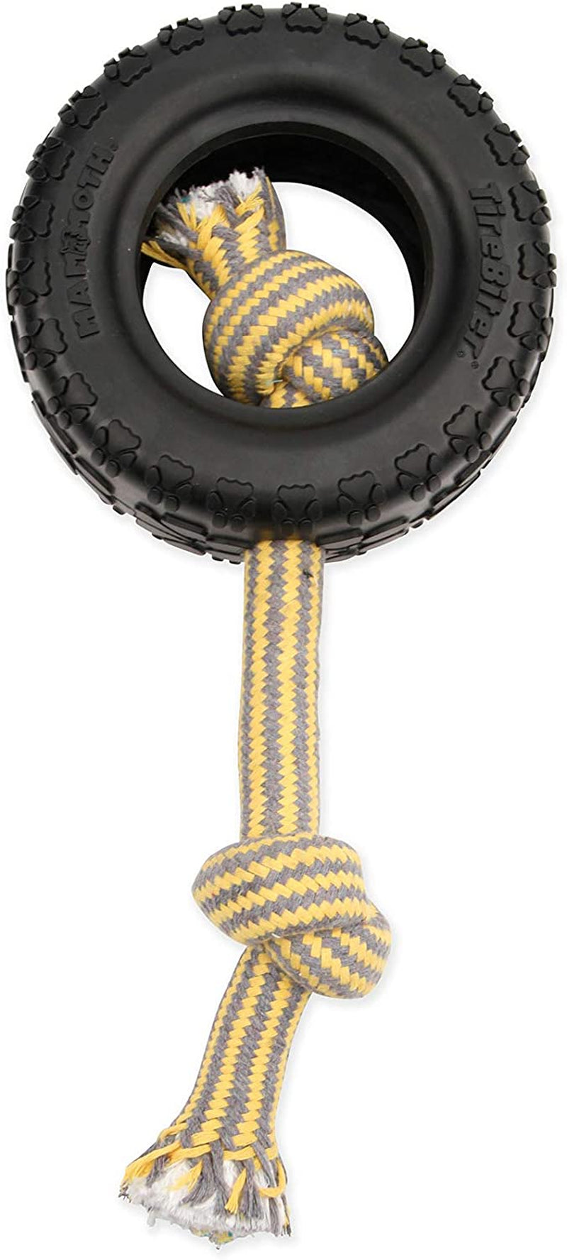 TireBiter II Rubber Rope Dog Toy – Tough Interactive Chew Toy for Aggressive Chewers | Durable Tug & Fetch Toy for Large & XL Dogs