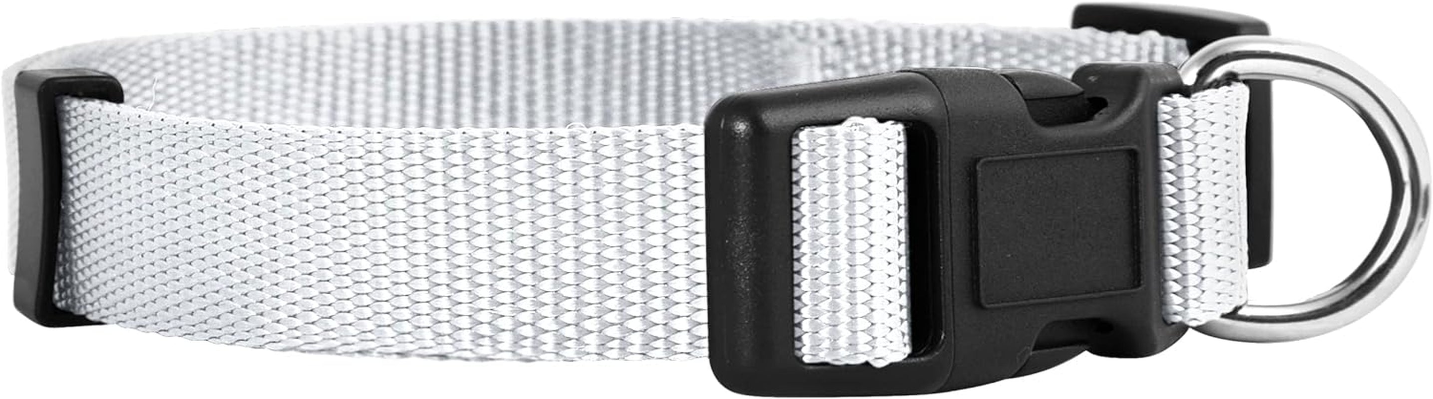 Adjustable Nylon Dog Collar for Small, Medium & Large Dogs | Comfortable Everyday Pet Collar