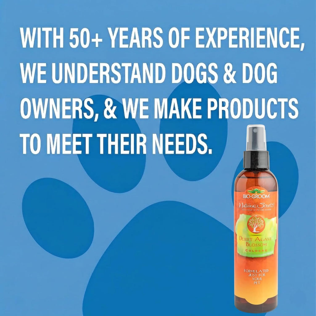Desert Agave Blossom Dog Cologne - Dog Spray Deodorizer Perfume, Long Lasting, Dog & Cat Bathing Supplies, Pet Grooming Supplies, Cruelty-Free Fragrance, Made in USA - 8 Fl Oz 1-Pack