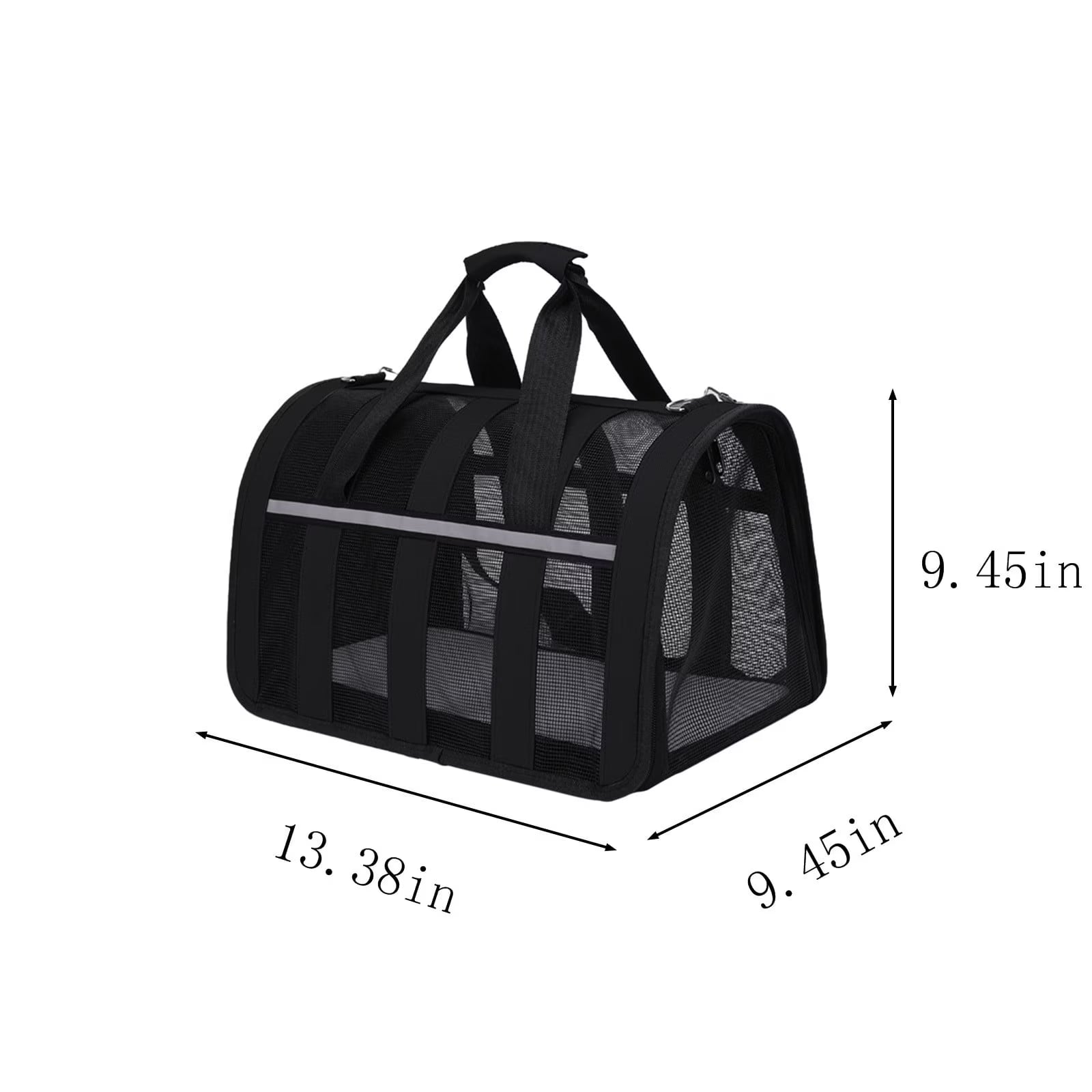 EARKITY Soft-Sided Pet Carrier – Airline-Approved Travel Bag for Cats & Small Dogs with Washable Mat
