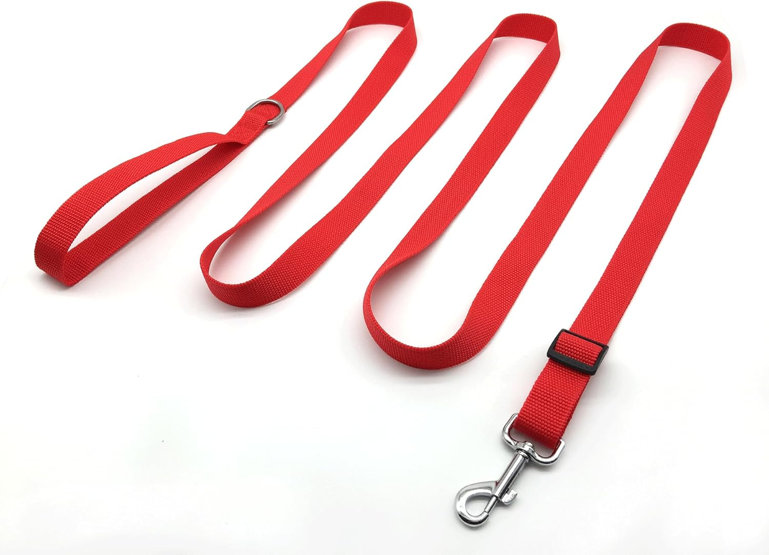 Adjustable Nylon Dog Leash, 6 Foot Long Dog Leashes for Medium Large Dogs
