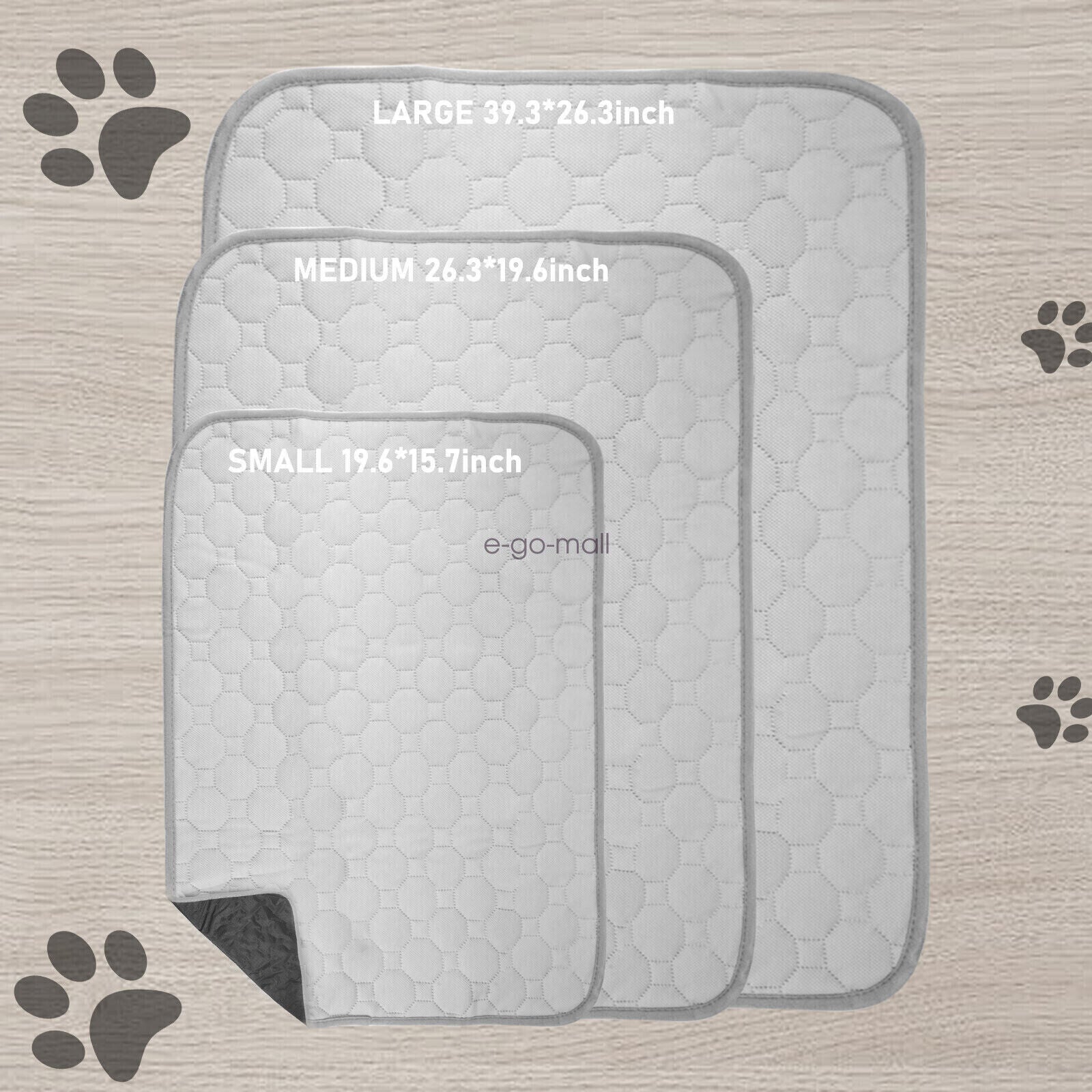 Reusable Washable Pee Pad for Dogs & Cats – Leak-Proof Potty Training Mat