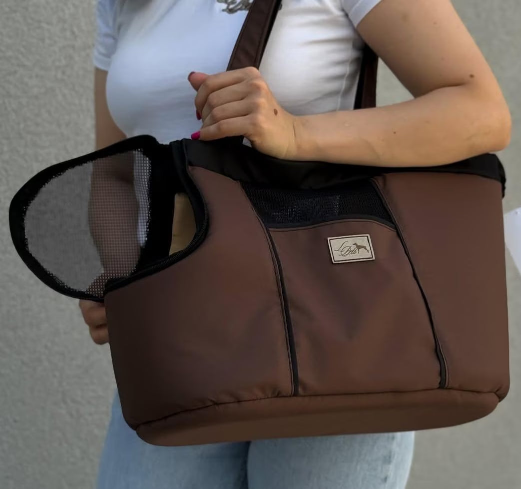Cozy Pet Carrier Bag– Waterproof,Pet Travel Bag,Handmade Stylish Accessories for Dog Cat,Perfect for Walks & Travel
