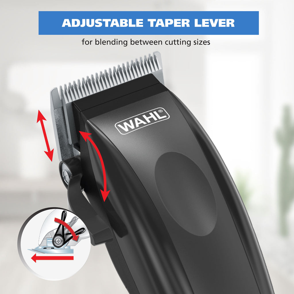 Basic Series Touch up Corded Pet Clipper, 10 Piece Dog Grooming Kit Black 