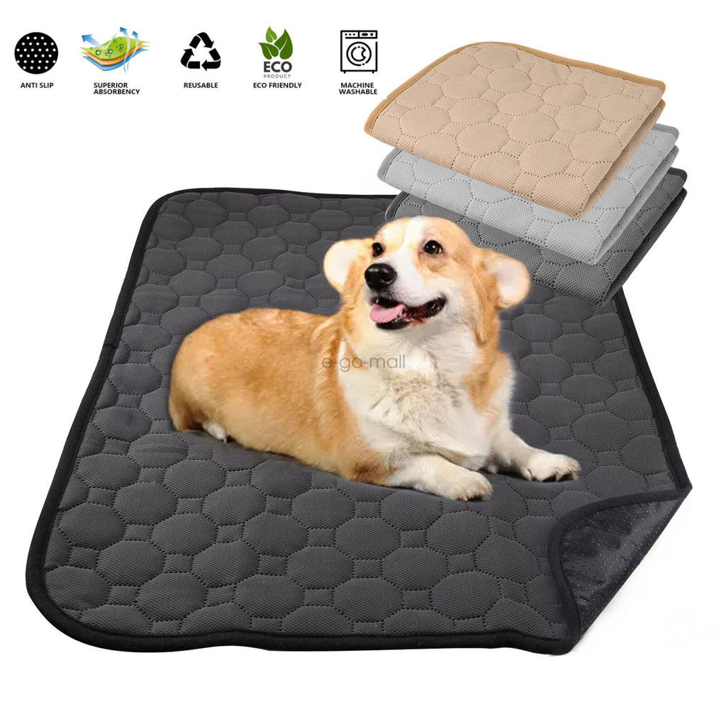 Reusable Washable Pee Pad for Dogs & Cats – Leak-Proof Potty Training Mat