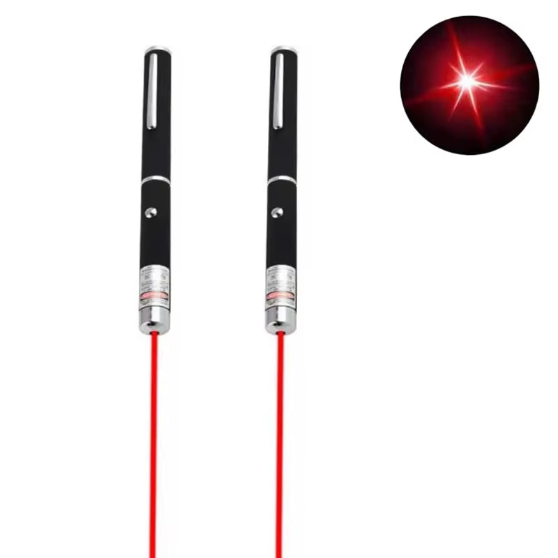 Red Laser Pointer Pen – Single Point Presentation Flashlight & Interactive Light Guide Pen