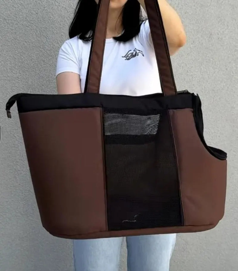 Cozy Pet Carrier Bag– Waterproof,Pet Travel Bag,Handmade Stylish Accessories for Dog Cat,Perfect for Walks & Travel