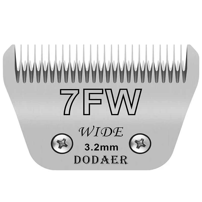 Pet Dog Cat Detachable Ceramic Blade Compatible with Andis,Oster A5 & 76,Wahl KM 10 Series Animals Grooming Clippers