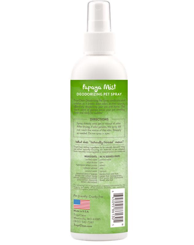 Tropiclean Deodorizing Pet Spray 8oz.