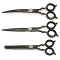 Master Grooming Tools Mushu Shears 3-Piece Professional Shear Set
