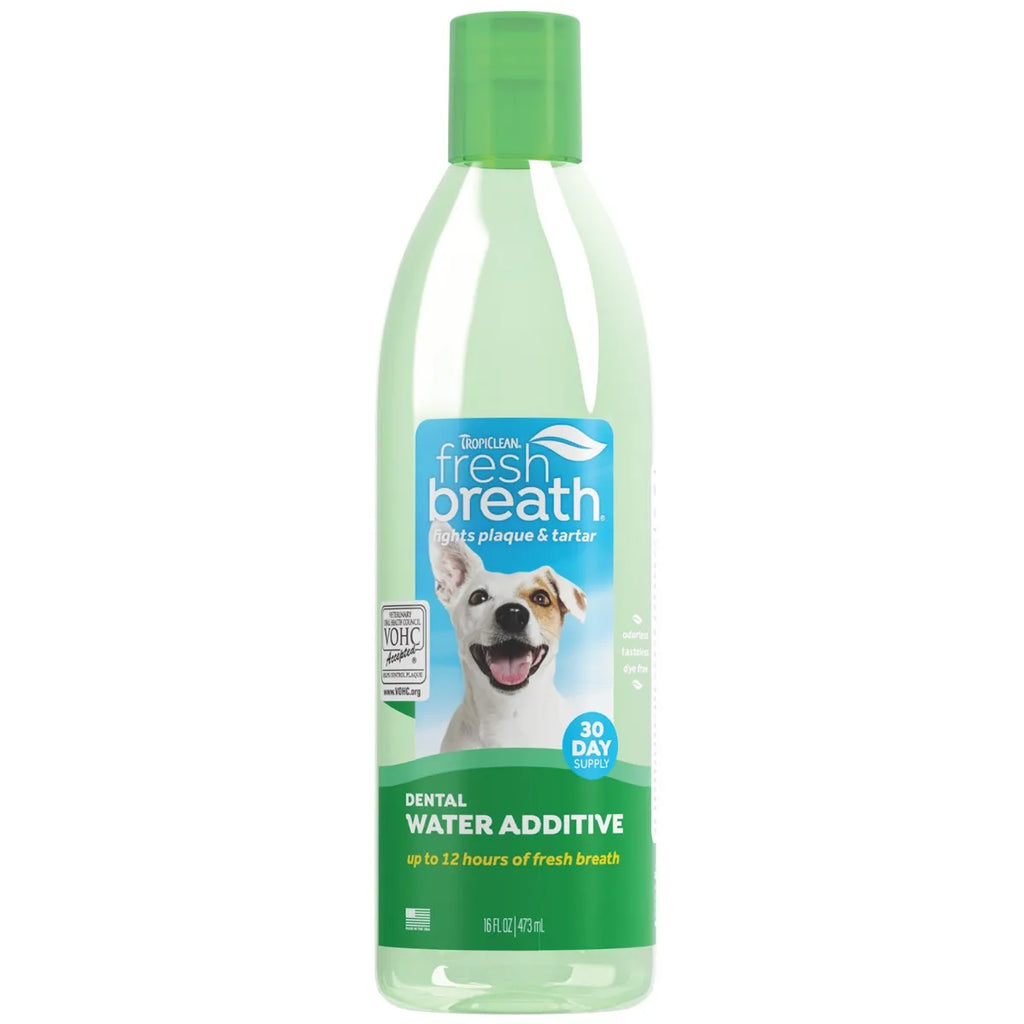 TropiClean Fresh Breath Dental Solution For Dogs