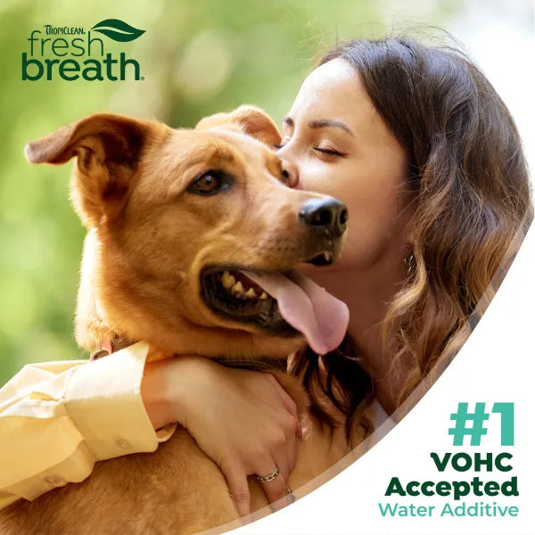 TropiClean Fresh Breath Dental Solution For Dogs