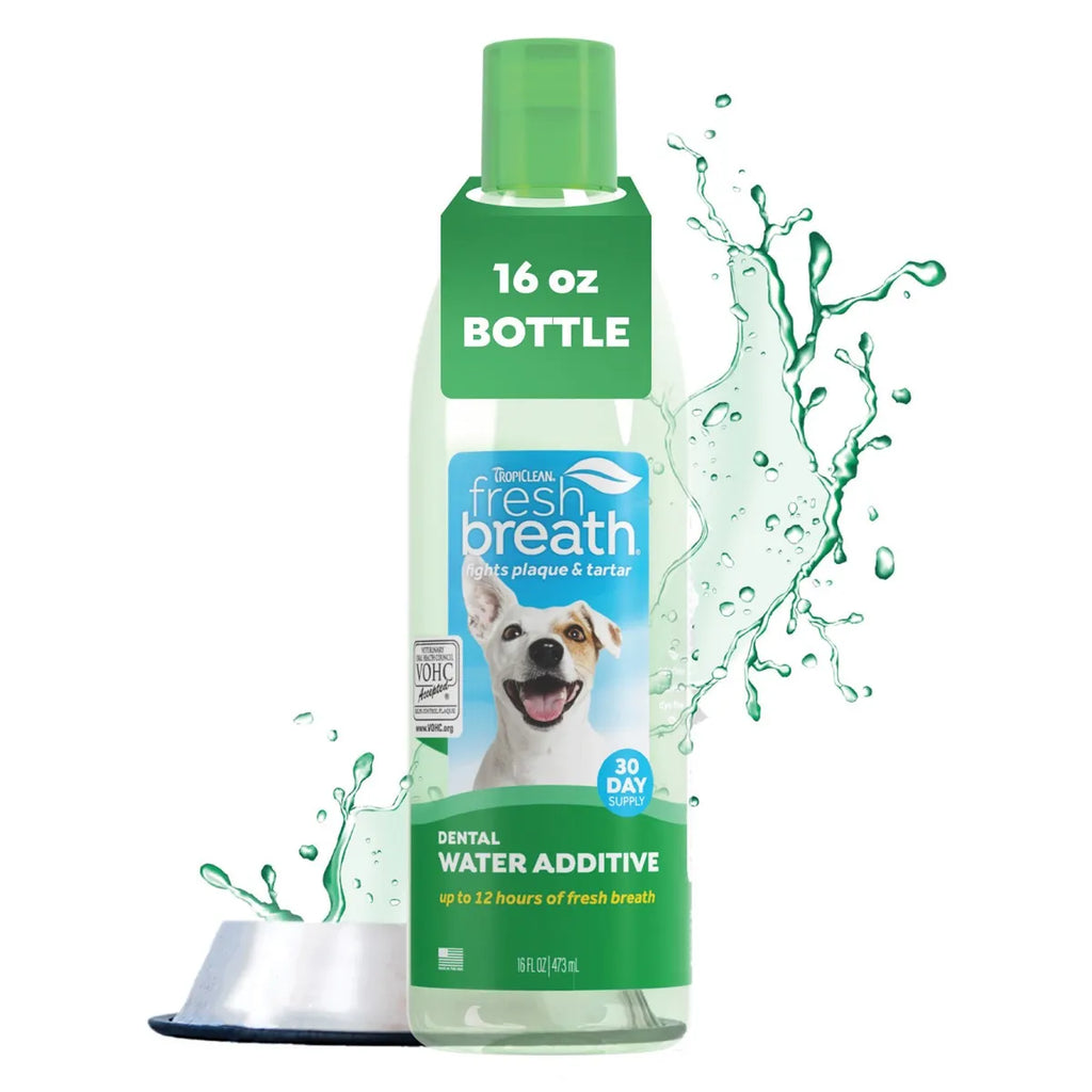 TropiClean Fresh Breath Dental Solution For Dogs