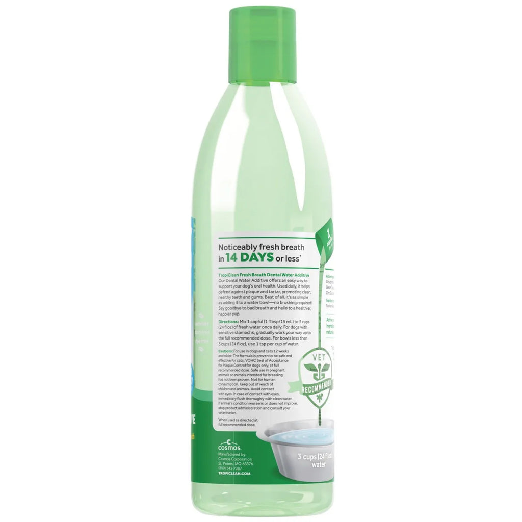 TropiClean Fresh Breath Dental Solution For Dogs