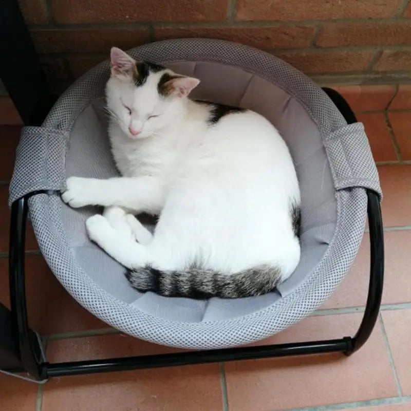 1PC Hanging Cozy Rocking Chair Cat Hammock Detachable Washable Pet Bed