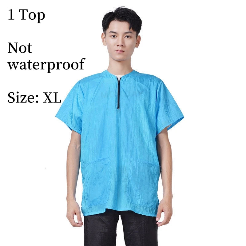 Pet Grooming Working Clothes Breathable Pet Groomer Uniforms anti Hair anti Static Smock