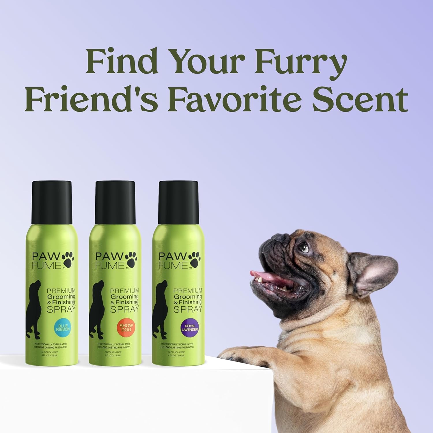 Lavender Dog Grooming & Detangler Spray | Salon-Quality Fur Care for a Soft, Fresh Coat All Day